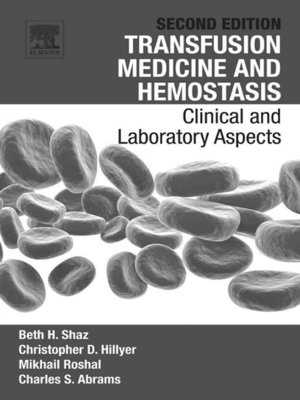 cover image of Transfusion Medicine and Hemostasis